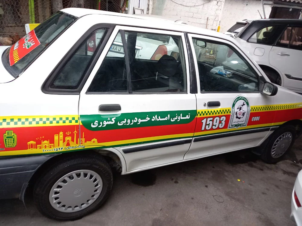 رمضان نژاد, نویسنده در خودرو بر سراسری البرز